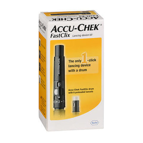 Accu-Chek, Fastclix Lancing Device Kit, 1 Each Accu-Chek