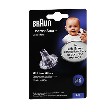 Braun, Thermoscan Hygienic Lens Filters Ear, 40 Each Braun