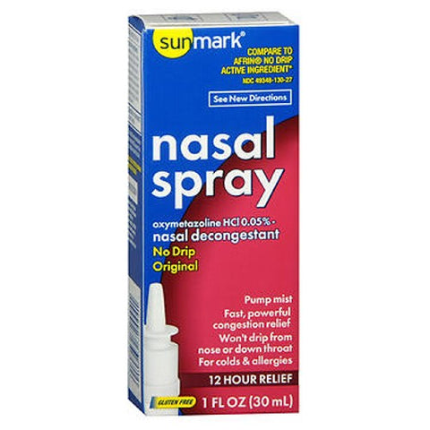 Sunmark, Nasal Spray No Drip Original, 1 Oz Sunmark
