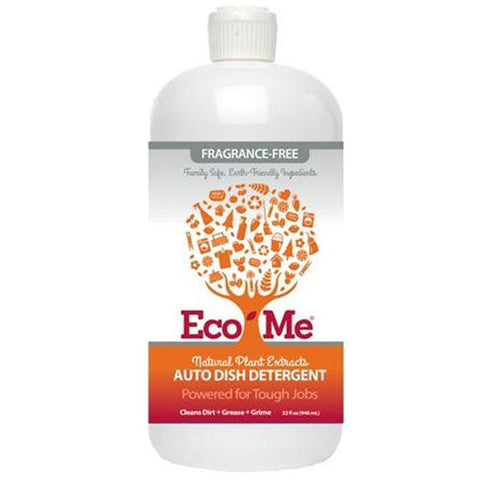 Eco-Me, Auto Dishwasher Detergent Fragrance Free, 32 Oz Eco-Me