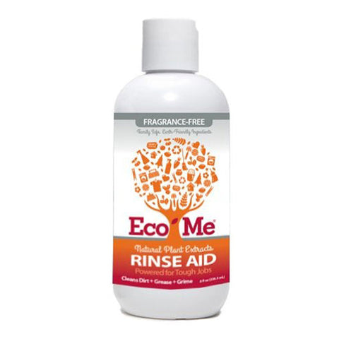 Eco-Me, Auto Dish Rinse Aid Fragrance Free, 8 Oz Eco-Me