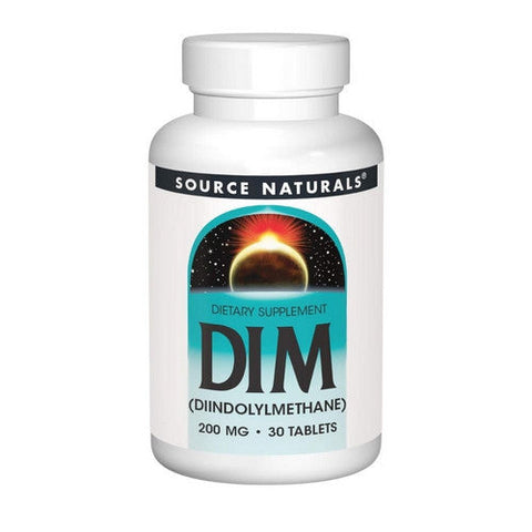 Source Naturals, DIM, 200 mg, 30 Tabs Source Naturals