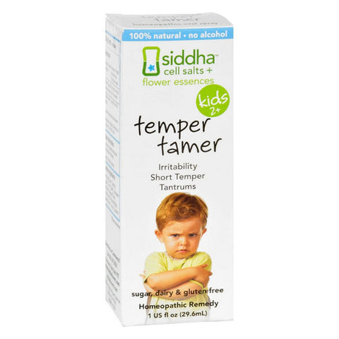 Sidda Flower Essences, Temper For Kids, 1 Oz Sidda Flower Essences