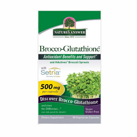 Nature's Answer, Brocco-Glutathione, 60 Veg Caps Nature's Answer