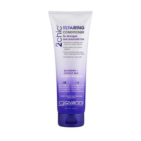 Giovanni Cosmetics, 2Chic Blackberry & Coconut Milk Repair Conditioner, 8.5 Oz Giovanni Cosmetics