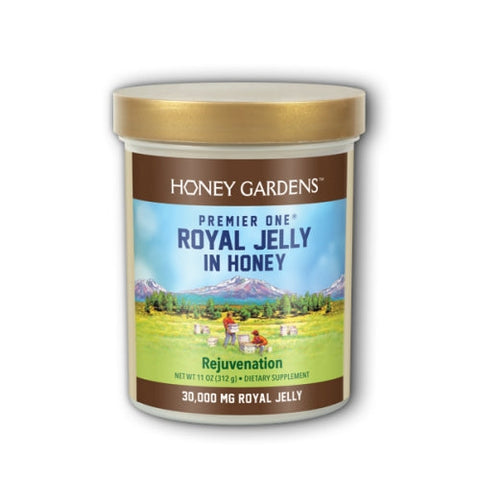 Premier One, Royal Jelly in Honey 30000, Honey 11 oz Premier One