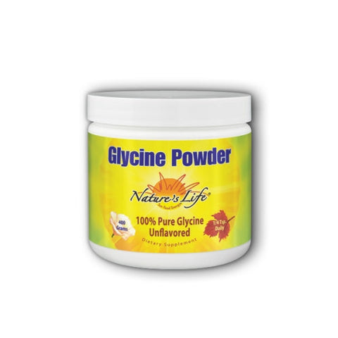 Nature's Life, Glycine Powder, 400 grams Nature's Life