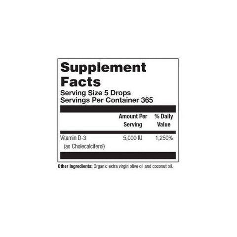 Nature's Life, Drop Of Sunshine, 125 Mcg, 2 Oz Nature's Life
