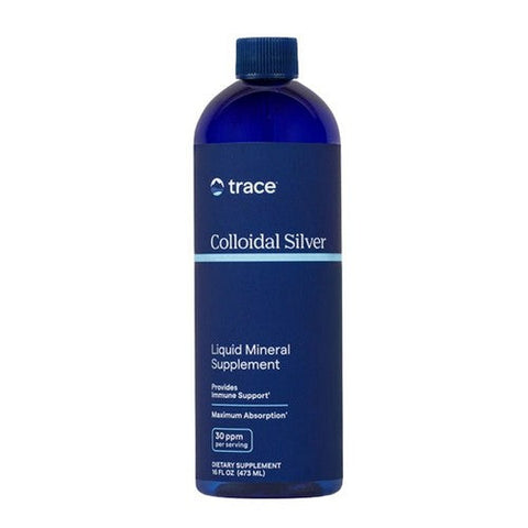 Trace Minerals, Colloidal Silver 30 PPM, 16 Oz Trace Minerals