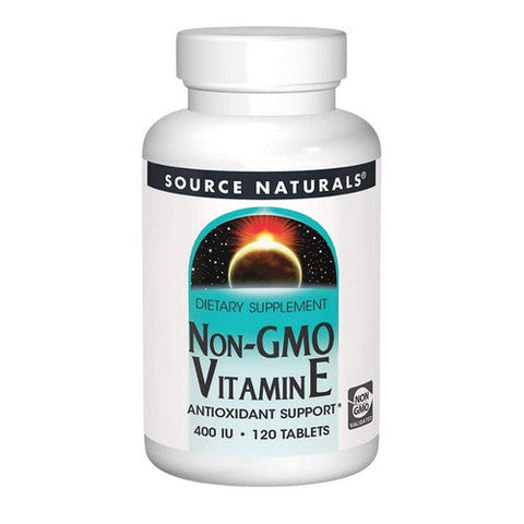 Source Naturals, Vitamin E  Non-GMO, 400 IU, 120 Tabs Source Naturals