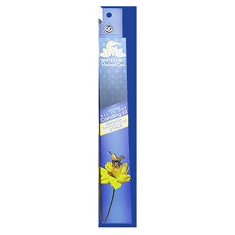 White Egret, Aromatherapy Ear Candles, Beeswax 2 Ct White Egret