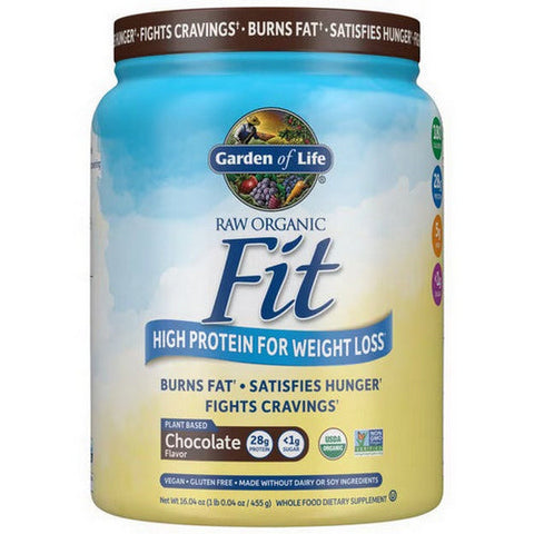 Garden of Life, Raw Fit, Chocolate Cacao 16.4 Oz Garden of Life