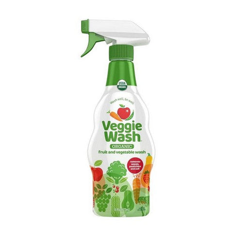 Veggie Wash, Organic Fruit And Vegetable Wash Produce Wash And Cleaner, 16 Oz Veggie Wash