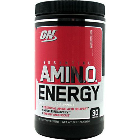 Optimum Nutrition, Essential AmiN.O. Energy, Watermelon 9.5 oz Optimum Nutrition