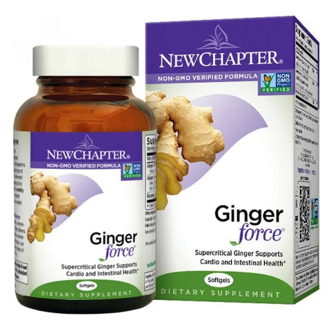 New Chapter, Ginger Force, 30 Veg Caps New Chapter