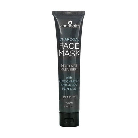 Zion Health, Charcoal Mask Deep Pore Cleanser, 4 oz Zion Health