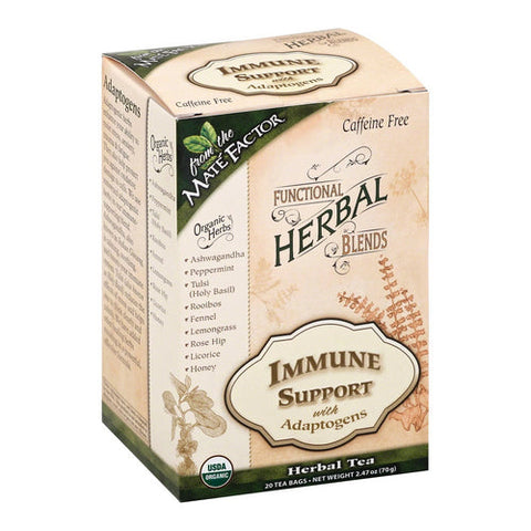 The Mate Factor, Immune Support with Adaptogens, 20 Count The Mate Factor