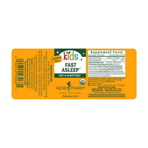 Herb Pharm, Kids Fast Asleep, 1 fl oz Herb Pharm