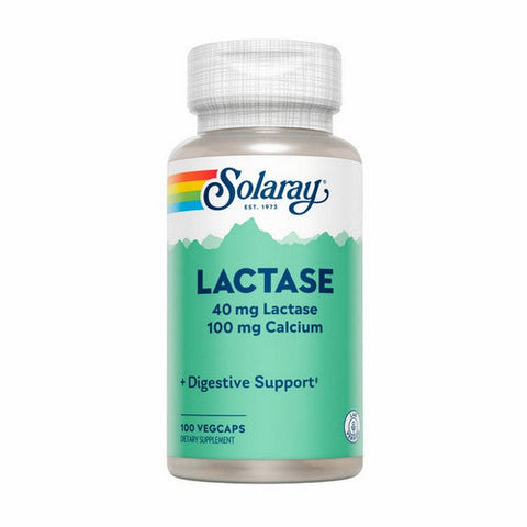 Solaray, Lactase, 40 mg, 100 Caps Solaray