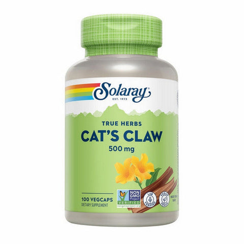 Solaray, Cat'S Claw, 500 Mg, 100 Veg Caps Solaray