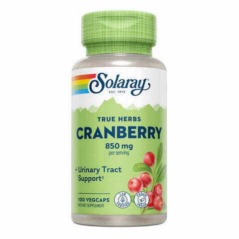 Solaray, Cranberry, 425 mg, 100 Caps Solaray