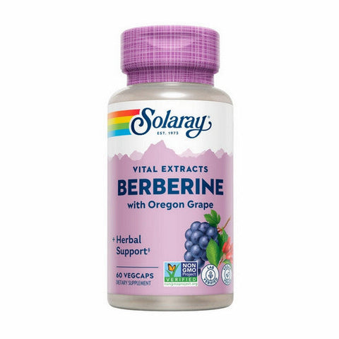 Solaray, Berberine With Oregon Grape, 60 Veg Caps Solaray