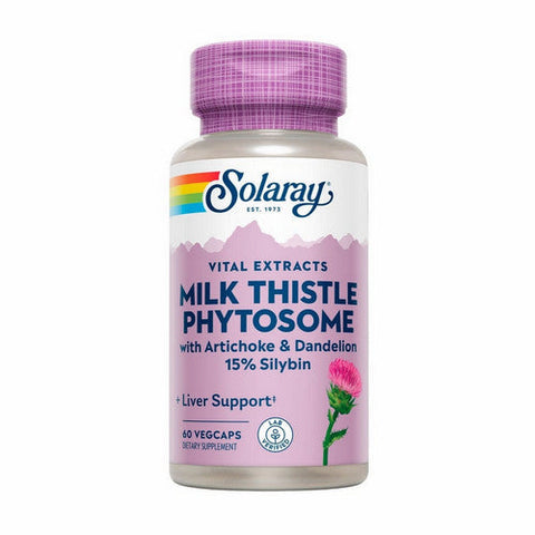 Solaray, Milk Thistle Phytosome, 60 Caps Solaray