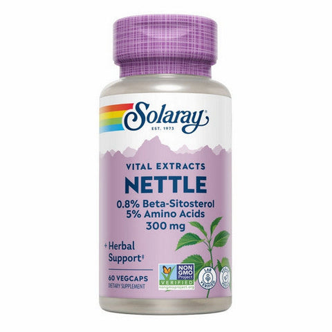 Solaray, Nettle Vital Extracts, 300 mg, 60 Veg Caps Solaray