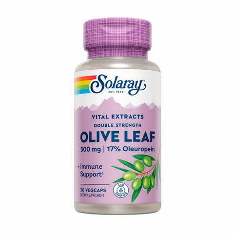 Solaray, Olive Leaf Two Daily, 30 Veg Caps Solaray