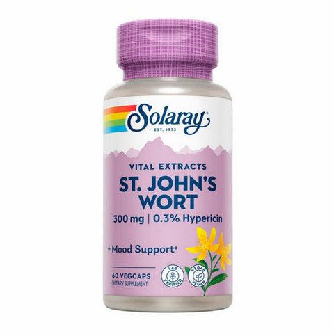 Solaray, St. John's Wort Extract, 300 mg, 60 Caps Solaray