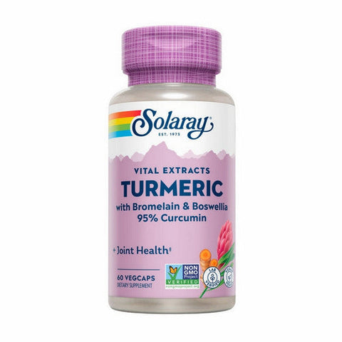 Solaray, Turmeric Root Extract, 60 Caps Solaray