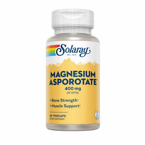 Solaray, Magnesium Asporotate, 60 Caps Solaray