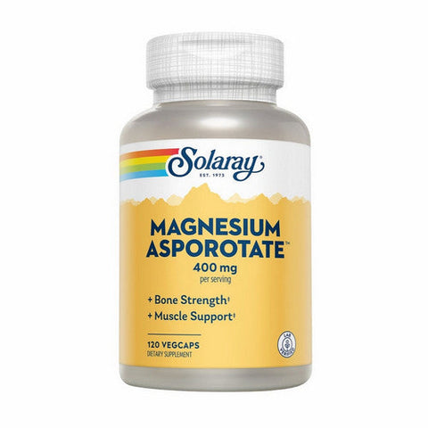 Solaray, Magnesium Asporotate, 120 Caps Solaray