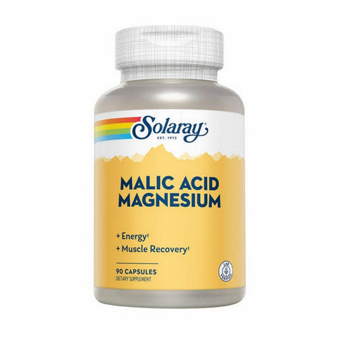 Solaray, Malic Acid Magnesium, 90 Caps Solaray