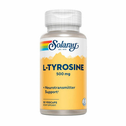 Solaray, L-Tyrosine, 500 mg, 50 Caps Solaray