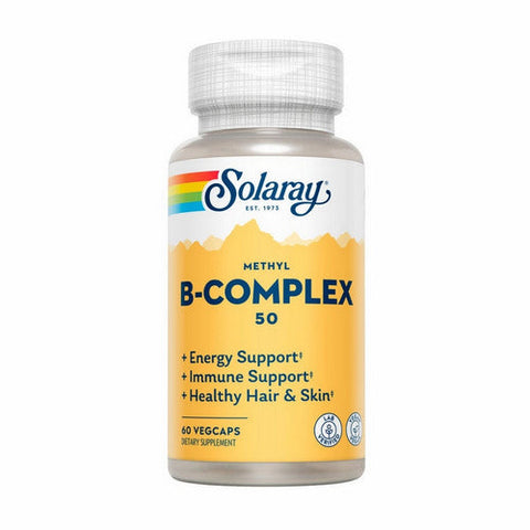 Solaray, Methyl B-Complex 50, 60 Caps Solaray