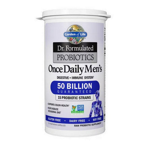 Garden of Life, Dr. Formulated Probiotics Once Daily Men's, 30 Caps Garden of Life