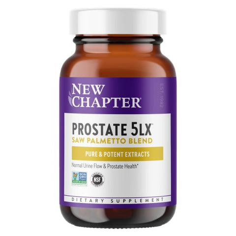 New Chapter, Supercritical Prostate 5LX, 180 Veg Caps New Chapter