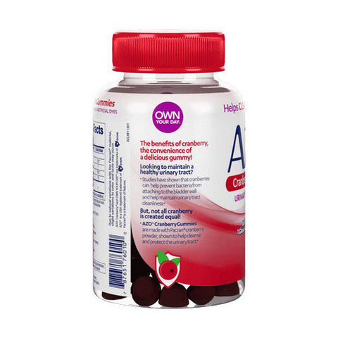 Azo, Cranberry Gummies, Mixed Berry 72 Gummies Azo