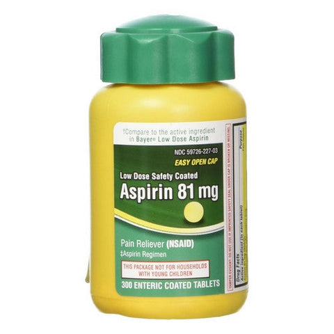 Life Extension, Aspirin, 81 Mg, 300 Tabs Life Extension