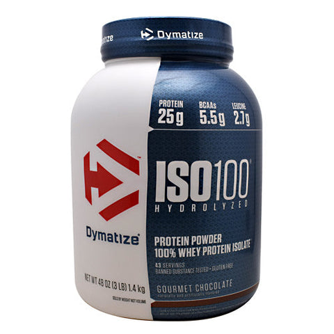 Dymatize, Iso-100, Chocolate 3 lbs Dymatize