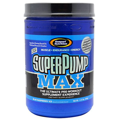 Gaspari Nutrition, Super Pump, Blue Raspberry 1.41 lbs Gaspari Nutrition