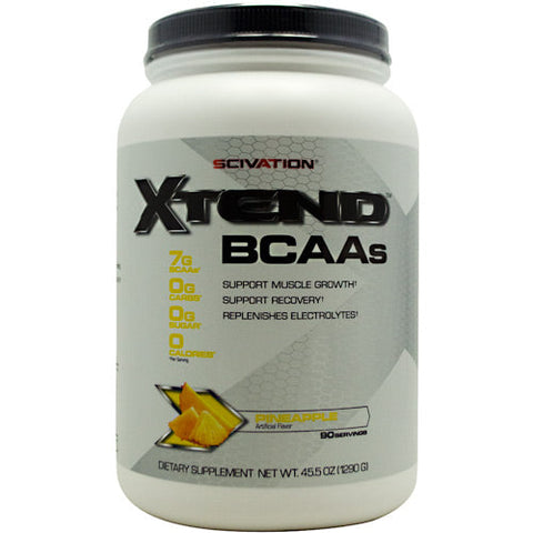 Scivation, XTEND, Pineapple 90 serving / 45.5 oz Scivation