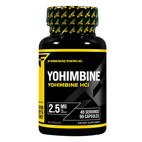 Primaforce, YOHIMBINE, 2.5 mg, 90 caps Primaforce