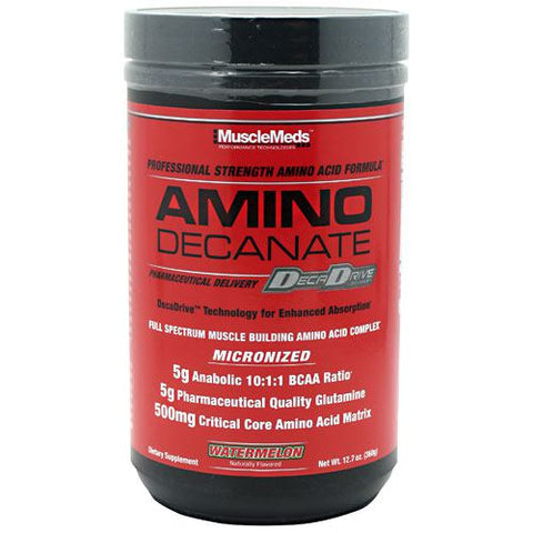Muscle Meds, Amino Decanate, Watermelon 12.7 oz Muscle Meds