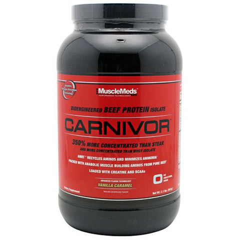 Muscle Meds, Carnivor, Vanilla Caramel 2 lbs Muscle Meds