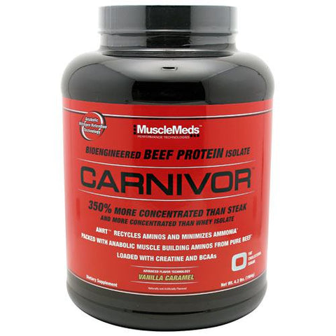 Muscle Meds, Carnivor, Vanilla Caramel 4 lbs Muscle Meds