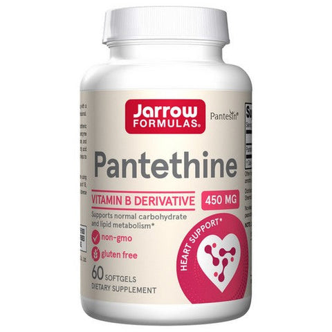 Jarrow Formulas, Pantethine, 450 MG, 60 Softgels Jarrow Formulas