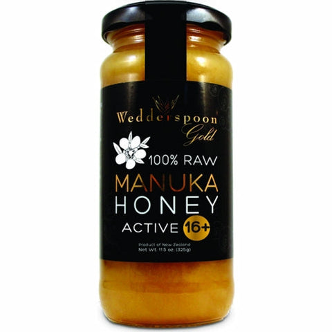 Wedderspoon, Wedderspoon 100% Raw Manuka Honey - KFactor 16, 11.5 OZ Wedderspoon