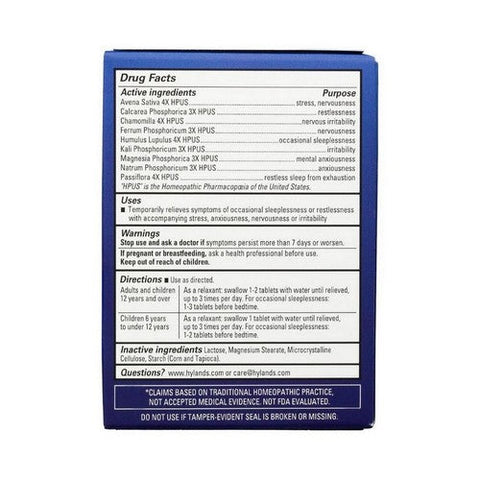 Hylands, Calms Forte Sleep Aid, 100 Tabs Hylands